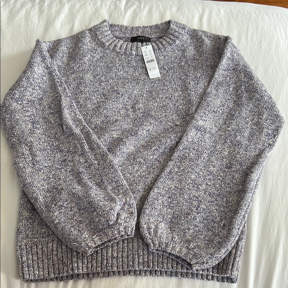Women's Gray Sweater/light purple